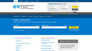 Find a Doctor - Blue Cross and Blue Shield of Alabama
