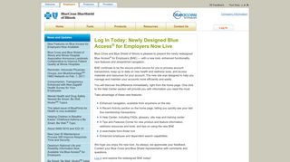Log In Today: Newly Designed Blue Access® for Employers Now Live ...