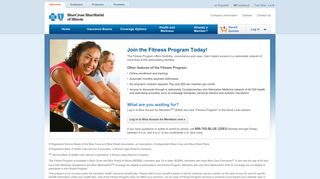 Blue Cross and Blue Shield of Illinois - Fitness Program