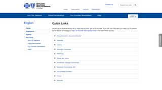 Quick Links | For Providers | bcbsm.com