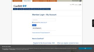 Members - My Account - CareFirst