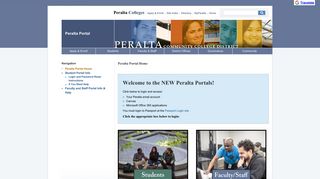 the Peralta Portal - Peralta Colleges