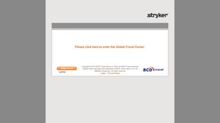 Stryker Login - BCD Travel
