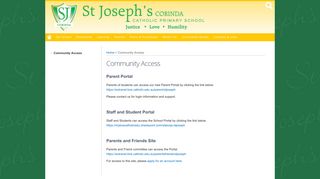 Community Access - St Joseph's Corinda