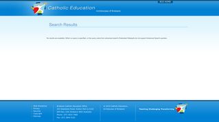 Search Results : Email Login - Brisbane Catholic Education