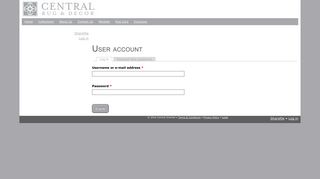 User account | Central Oriental