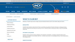 Exclusive member competitions, benefits, rewards and events - BCF