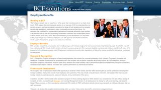 Benefits | BCF Solutions