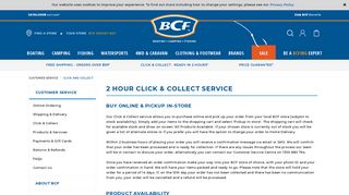 Click & Collect | BCF Australia
