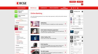 Online Banking | Banque Cantonale de Genève - BCGE