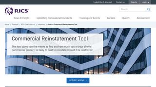 RICS Commercial Reinstatement Tool