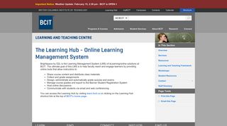 BCIT : : Learning and Teaching Centre : : The Learning Hub - Online ...
