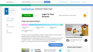 Access mail.bcit.ca. Outlook Web App