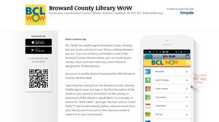 Broward County Library WoW