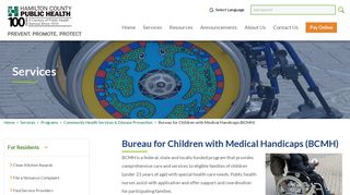 Bureau for Children with Medical Handicaps (BCMH) - Hamilton ...