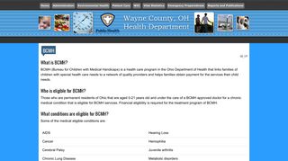 BCMH - Wayne County Health Department