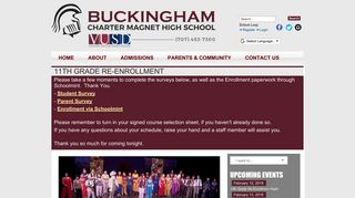 Buckingham Charter Magnet High School: Home Page