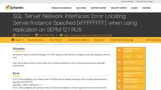 SQL Server Network Interfaces: Error Locating Server/Instance ...
