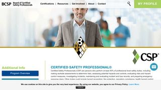 Certified Safety Professional® (CSP®) | Board of Certified ... - BCSP