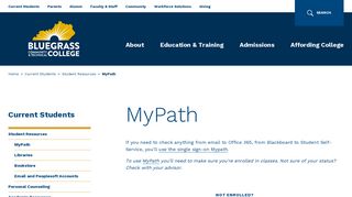 MyPath | BCTC