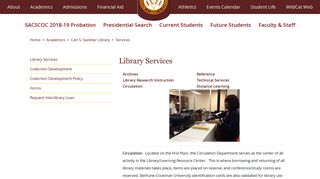 Library Services | Bethune-Cookman University