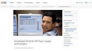 Knowledge Portal for BD Pyxis™ Supply - BD