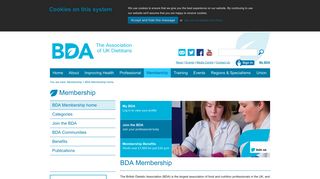 BDA Membership home - The British Dietetic Association