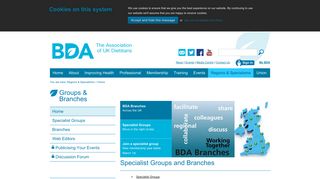 Branches & Specialist Groups home - The British Dietetic Association