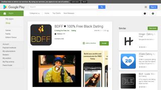 BDFF 100% Free Black Dating - Apps on Google Play