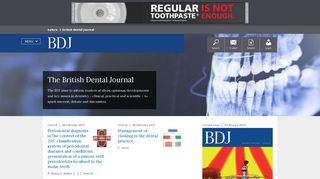 British Dental Journal - Nature