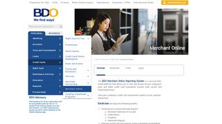 Merchant Online | BDO Unibank, Inc.