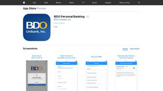 BDO Personal Banking on the App Store - iTunes - Apple