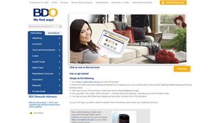 Online Banking | BDO Unibank, Inc.