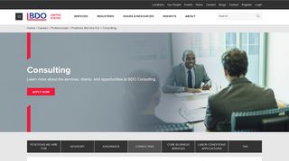 BDO Careers | Consulting & Business Advisory Job Openings