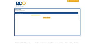 Unlock Account - Banco De Oro Online Banking