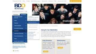 Employee Benefits | BDO Unibank, Inc.