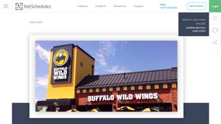 Employee Scheduling Success with Buffalo Wild Wings | HotSchedules