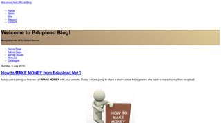 How to MAKE MONEY from Bdupload.Net ? - Bdupload.Net Official Blog