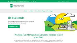 Be Fuelcards | BP Fuel Cards - Petrol & Diesel Fuel Buying