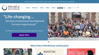 Mindful Schools | Mindfulness for Your School, Teachers, and Students