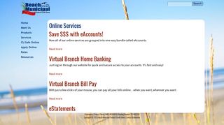 Online Services | Beach Municipal Federal Credit Union