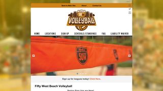Fifty West Brewing Company: Beach Volleyball - Cincinnati, OH