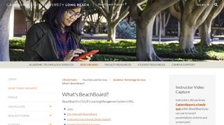 BeachBoard Support | California State University, Long Beach