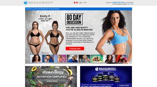 At Home Workout Videos & Fitness Programs -Beachbody.ca