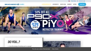 Become an Instructor - Beachbody LIVE