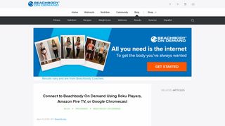 How to Stream | Connect to Beachbody On Demand | The Beachbody ...