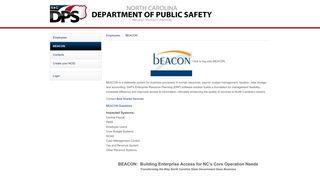 beacon - NCDPS - Employees