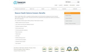 Beacon Health Options Careers: Benefits