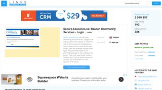 Visit Secure.beaconcs.ca - Beacon Community Services - Login.