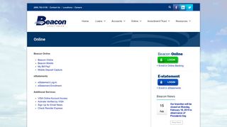 Beacon Credit Union | Online